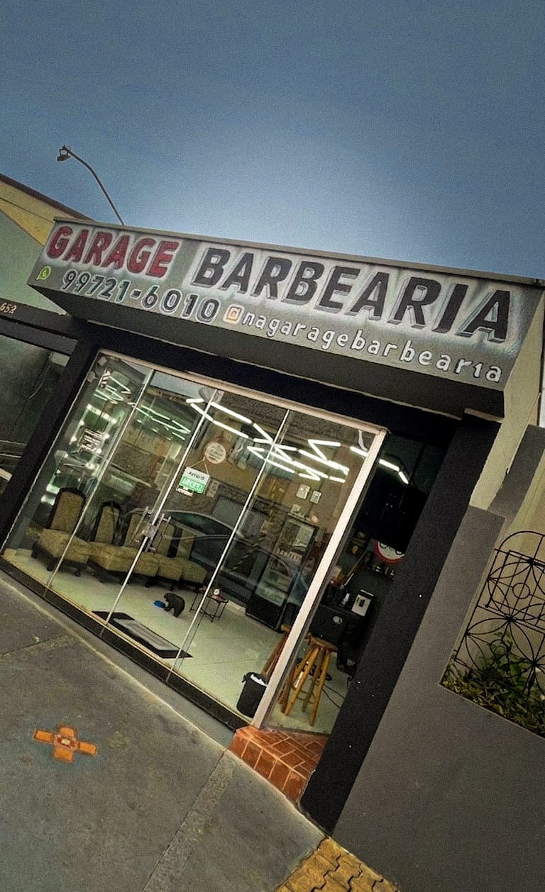 fachada da barbearia